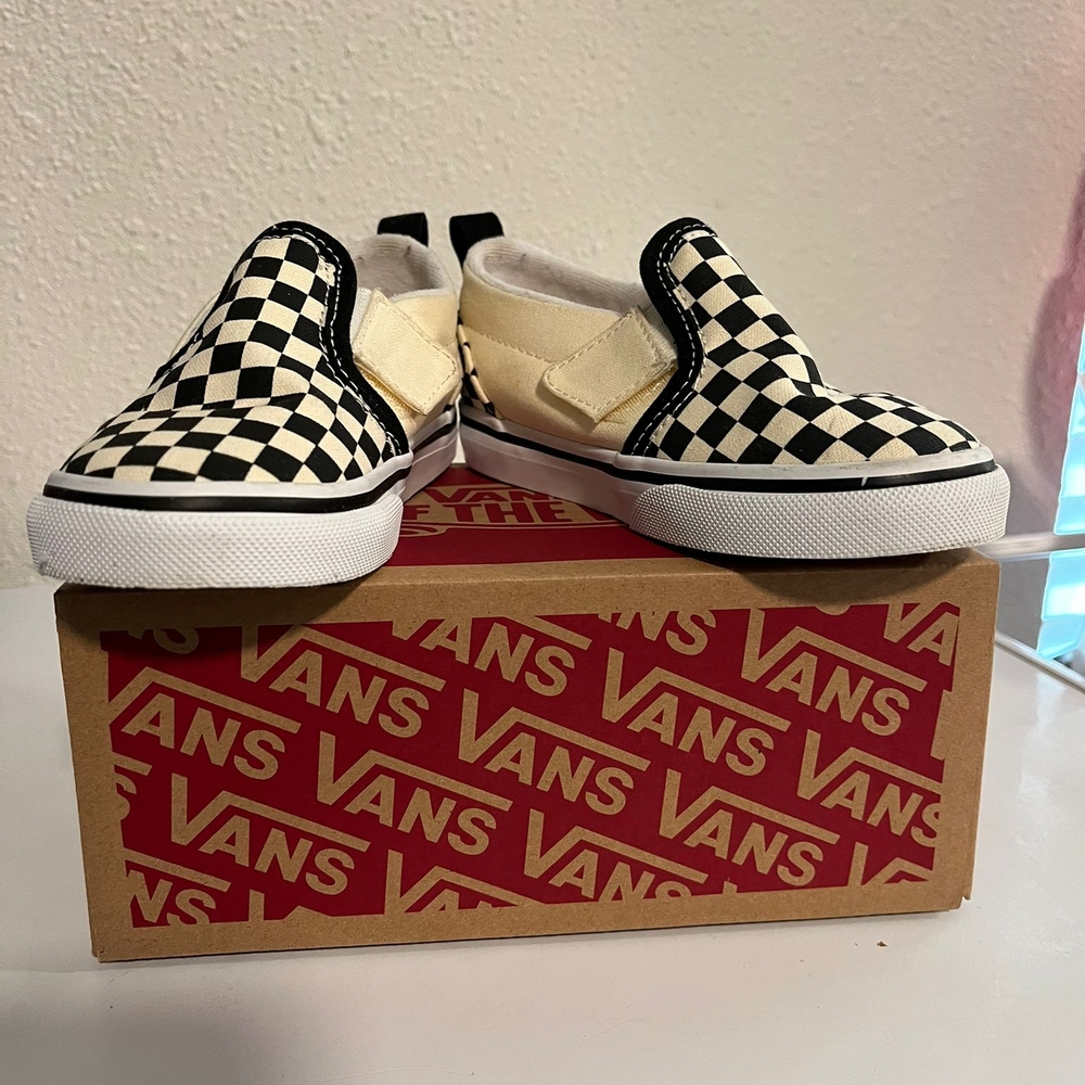Vans Checkerboard Slip-On Shoes